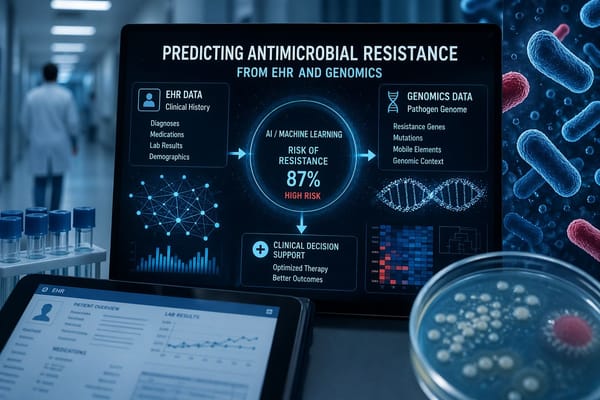 Predicting Antimicrobial Resistance from EHR and Genomics